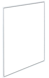 M-D 14100 Screen Frame, 5/16 in W, 7 ft L, Aluminum, White